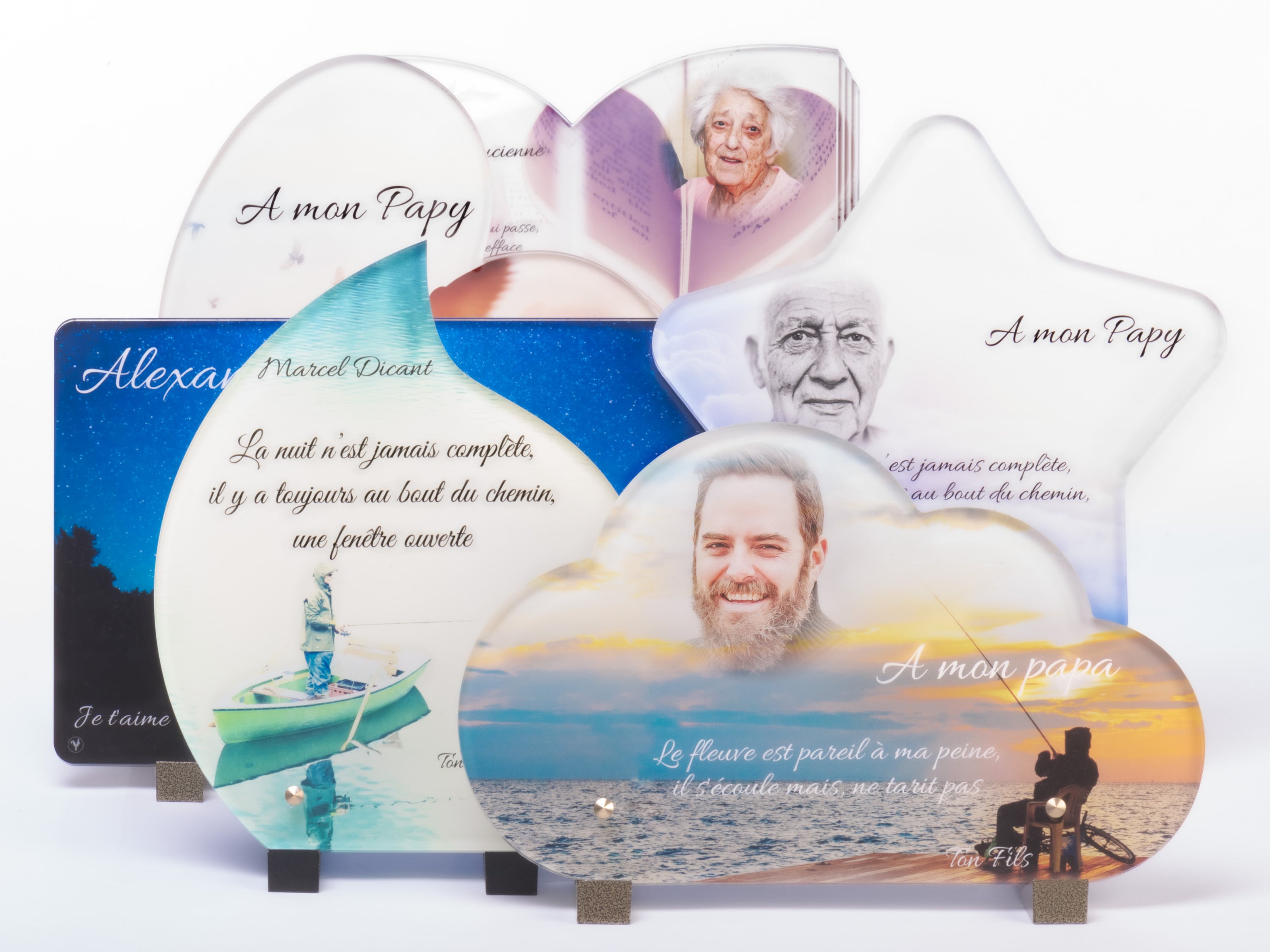 plaque funéraire personnalisée