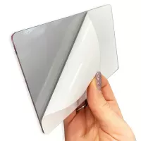 Fixation dos autocollant