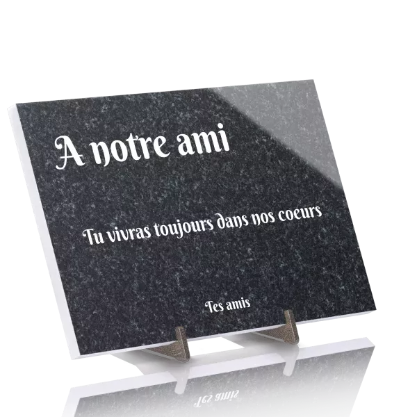 ADFSTONE Granit Plaque Funéraire, Commémoratives