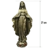 Ornement Funéraire Vierge Marie 27 cm en Bronze Composite Ornement Funéraire Vierge Marie 27 cm en Bronze Composite