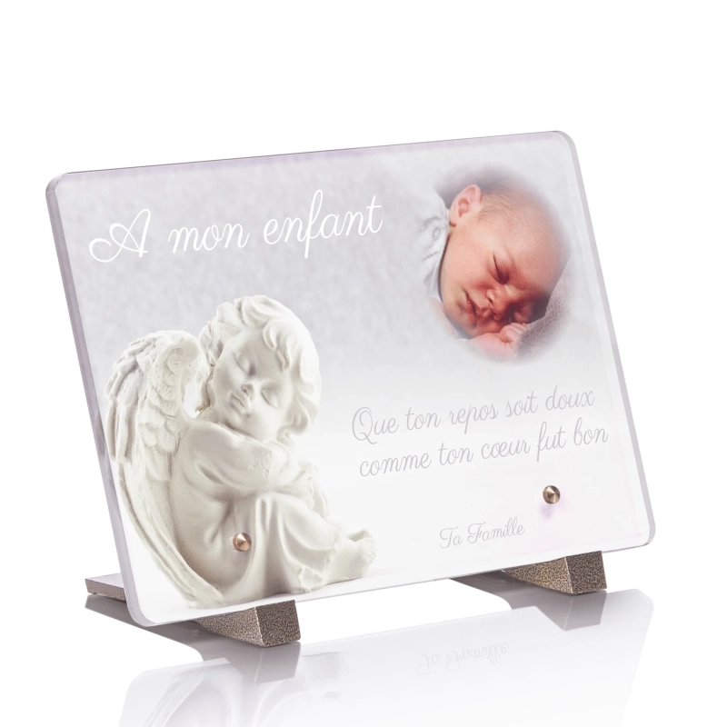 Plaque Funéraire Ange Bébé Plaque Funéraire Ange Bébé