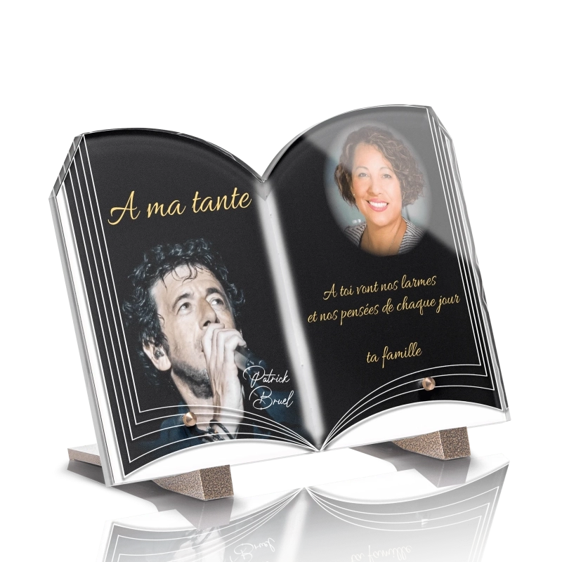 Plaque Funéraire Livre Patrick Bruel Plaque Funéraire Livre Patrick Bruel