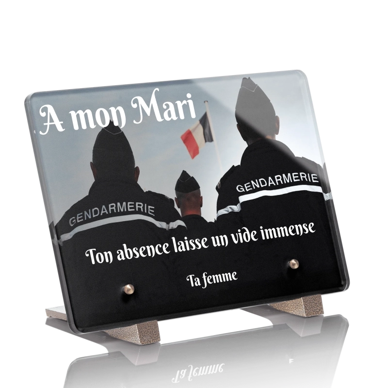 Plaque Funéraire Gendarme Plaque Funéraire Gendarme