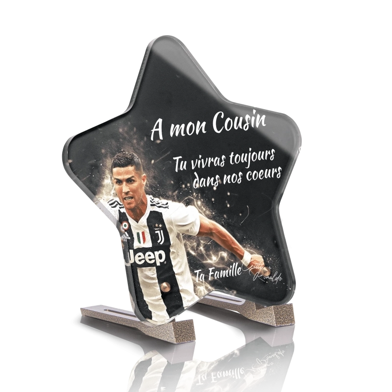 Plaque Tombale Cristiano Ronaldo Etoile