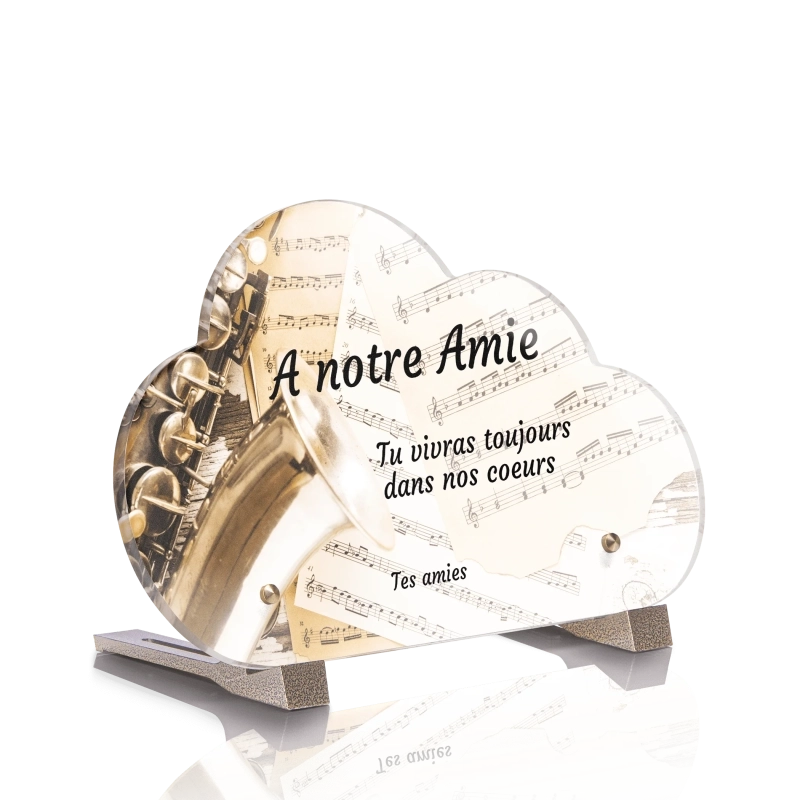Plaque Funéraire Nuage Musique Plaque Funéraire Nuage Musique