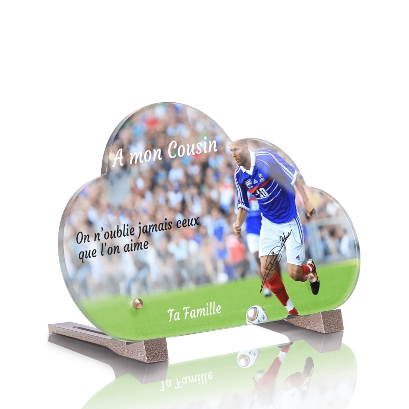 Plaque Tombale Zidane Nuage