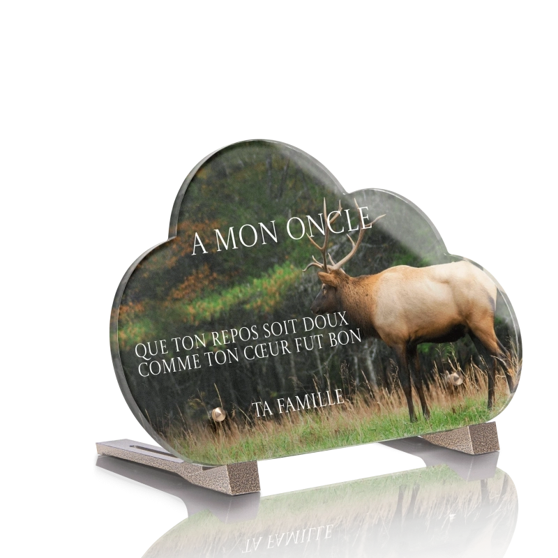 Plaque Funéraire Nuage Forêt Plaque Funéraire Nuage Forêt