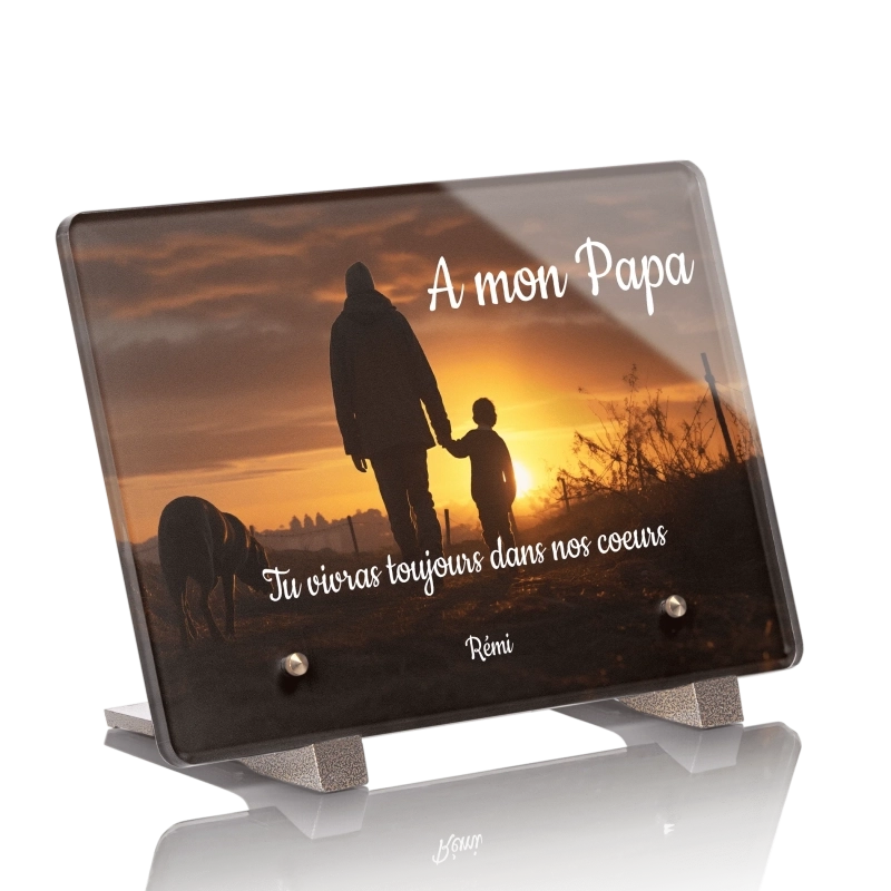 Plaque Funéraire Papa 2 Plaque Funéraire Papa 2
