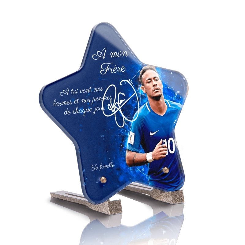 Plaque Funéraire Etoile Neymar Plaque Funéraire Etoile Neymar