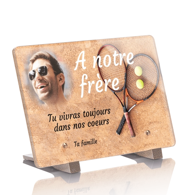 Plaque Funéraire Tennis Plaque Funéraire Tennis