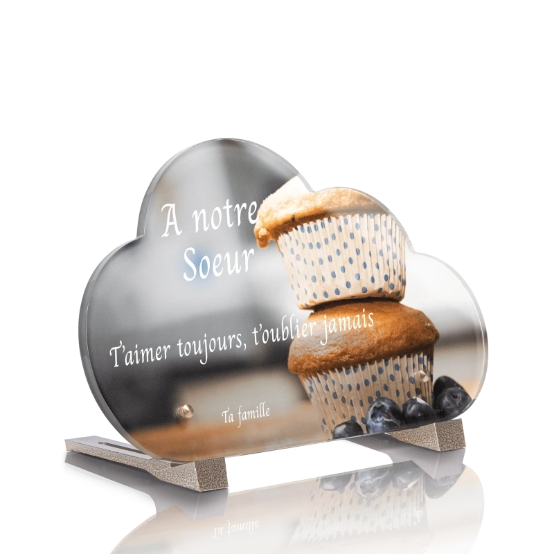 Plaque Funéraire Nuage Gâteau Plaque Funéraire Nuage Gâteau
