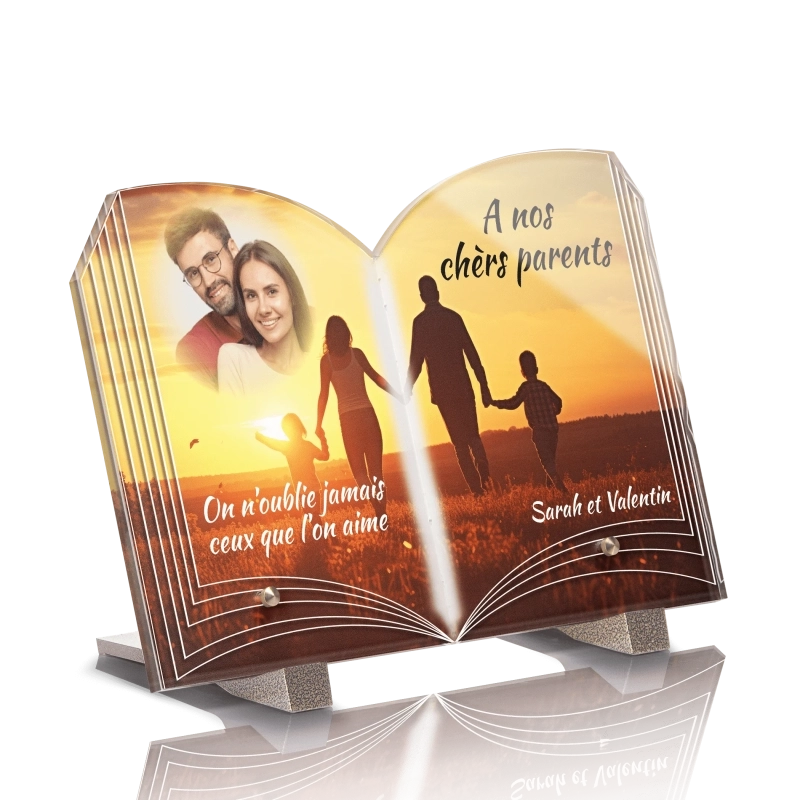 Plaque Funéraire Livre Famille Parents Plaque Funéraire Livre Famille Parents
