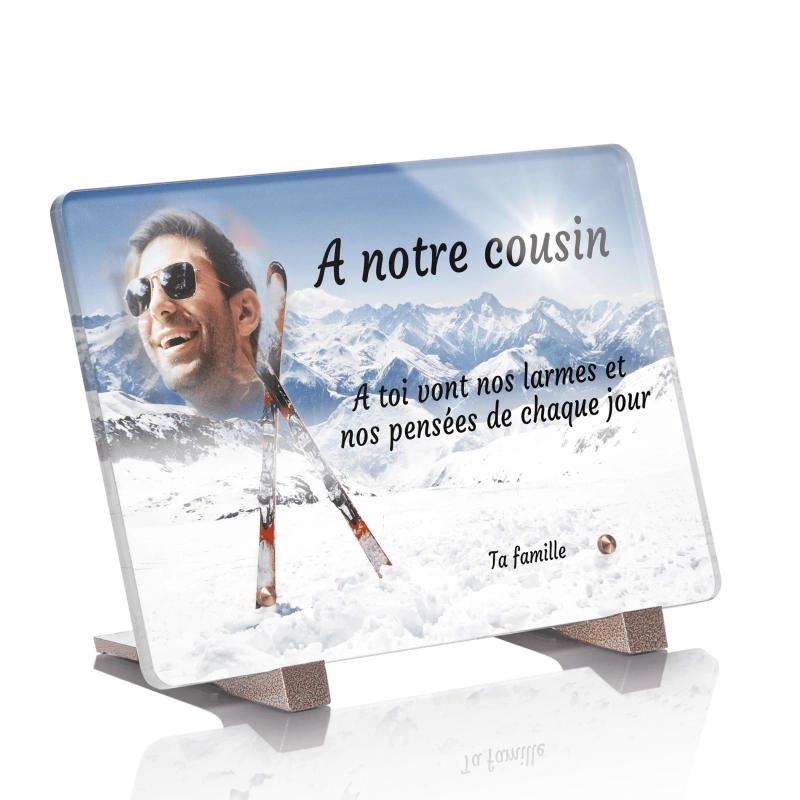 Plaque Funéraire Ski Plaque Funéraire Ski