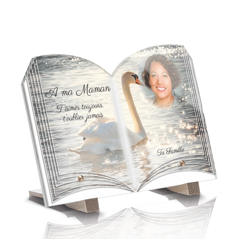 Plaque Tombale Cygne Livre Plaque Tombale Cygne Livre