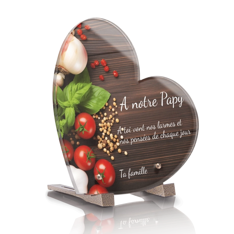 Plaque Funéraire Coeur Cuisine Planche Bois Plaque Funéraire Coeur Cuisine Planche Bois