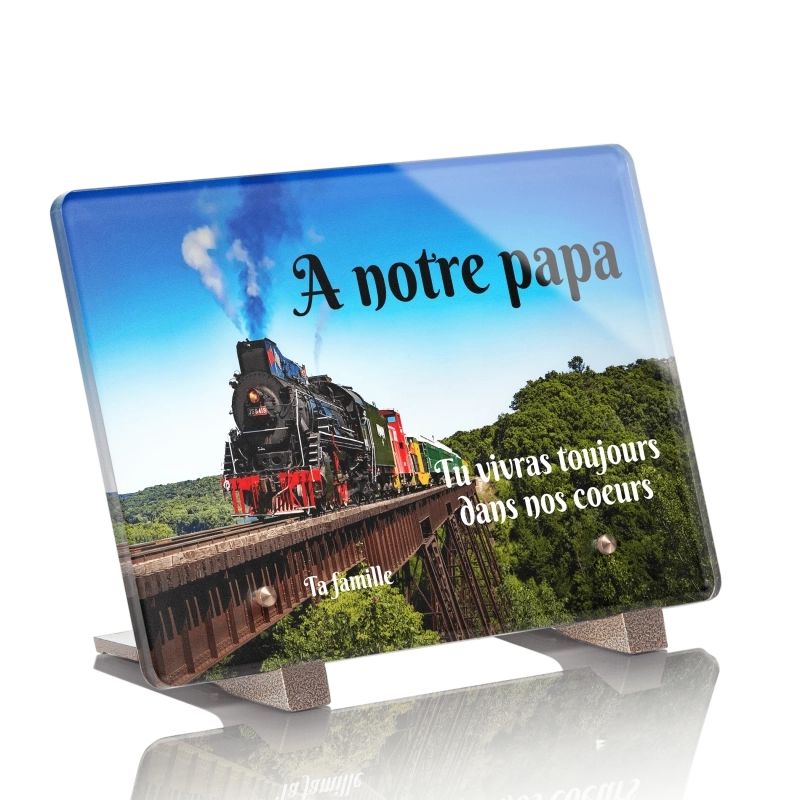 Plaque Funéraire Train 3