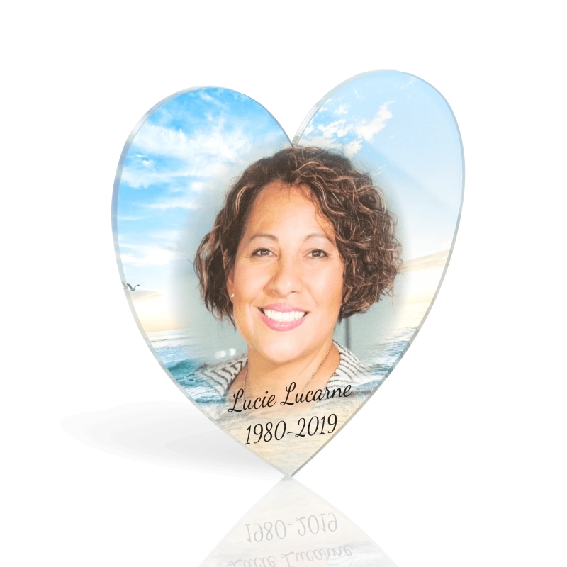 Médaillon Funéraire Coeur Océan Médaillon Funéraire Coeur Océan