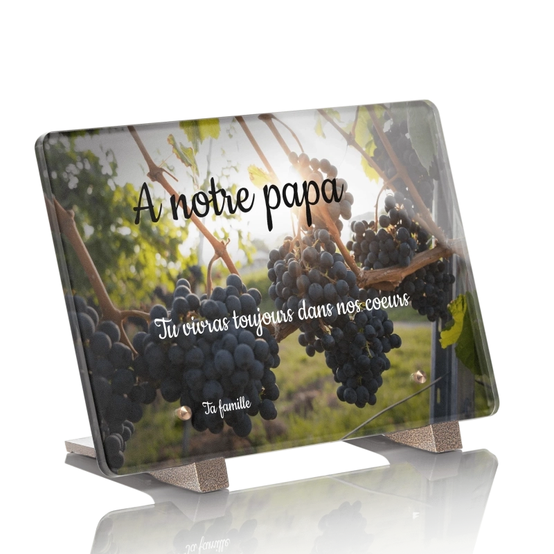Plaque Funéraire Vignes Plaque Funéraire Vignes