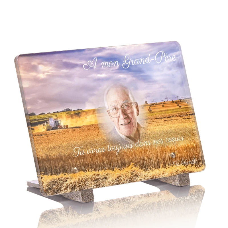 Plaque Tombale Tracteur Plaque Tombale Tracteur