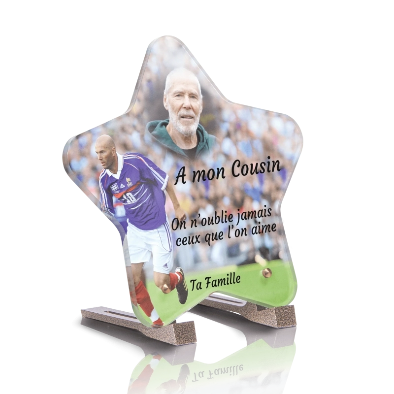 Plaque Tombale Zidane Etoile Plaque Tombale Zidane Etoile