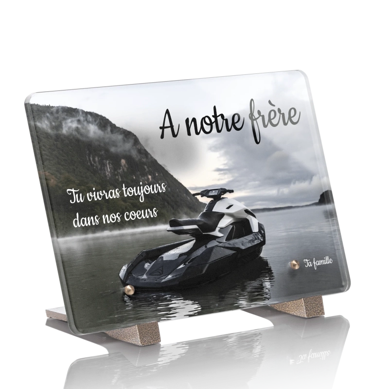 Plaque Funéraire Originale Jetski Plaque Funéraire Originale Jetski