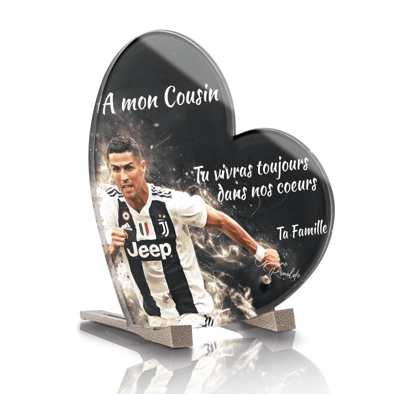 Plaque Tombale Cristiano Ronaldo Coeur Plaque Tombale Cristiano Ronaldo Coeur