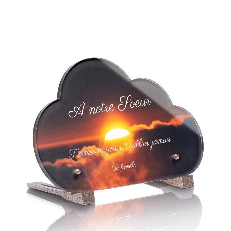 Plaque Funéraire Nuage Nuages 3 Plaque Funéraire Nuage Nuages 3