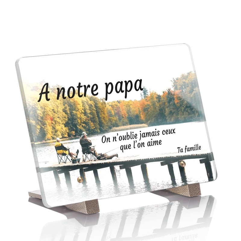 Plaque Funéraire Pêche Pont Plaque Funéraire Pêche Pont