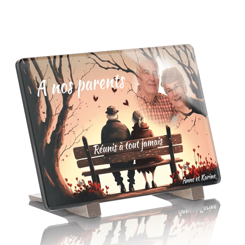 Plaque Funéraire Amour Couple 2 Plaque Funéraire Amour Couple 2