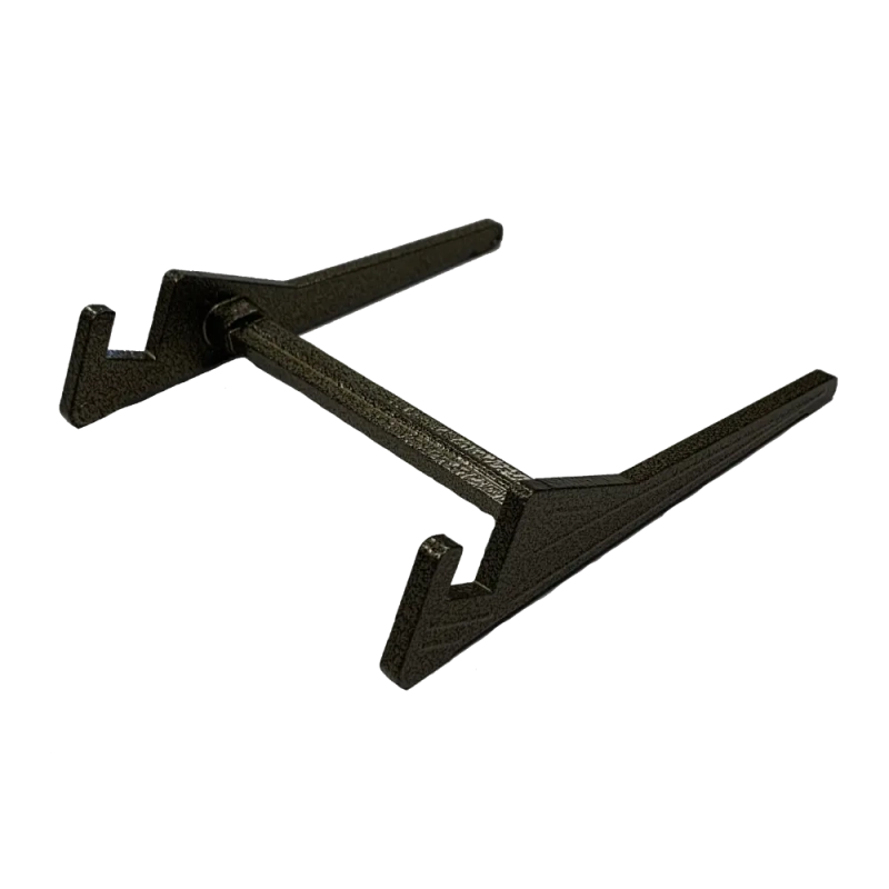 Pieds aluminium pour plaque funéraire pierre acrylate Pieds aluminium pour plaque funéraire pierre acrylate