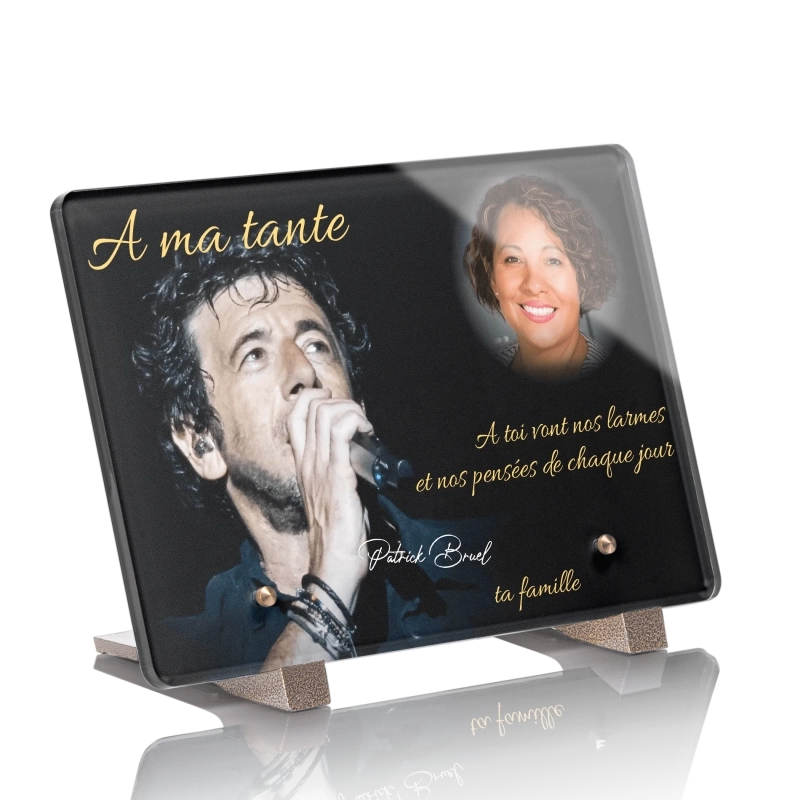 Plaque Funéraire Patrick Bruel Plaque Funéraire Patrick Bruel