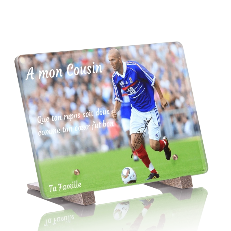 Plaque Tombale Zidane