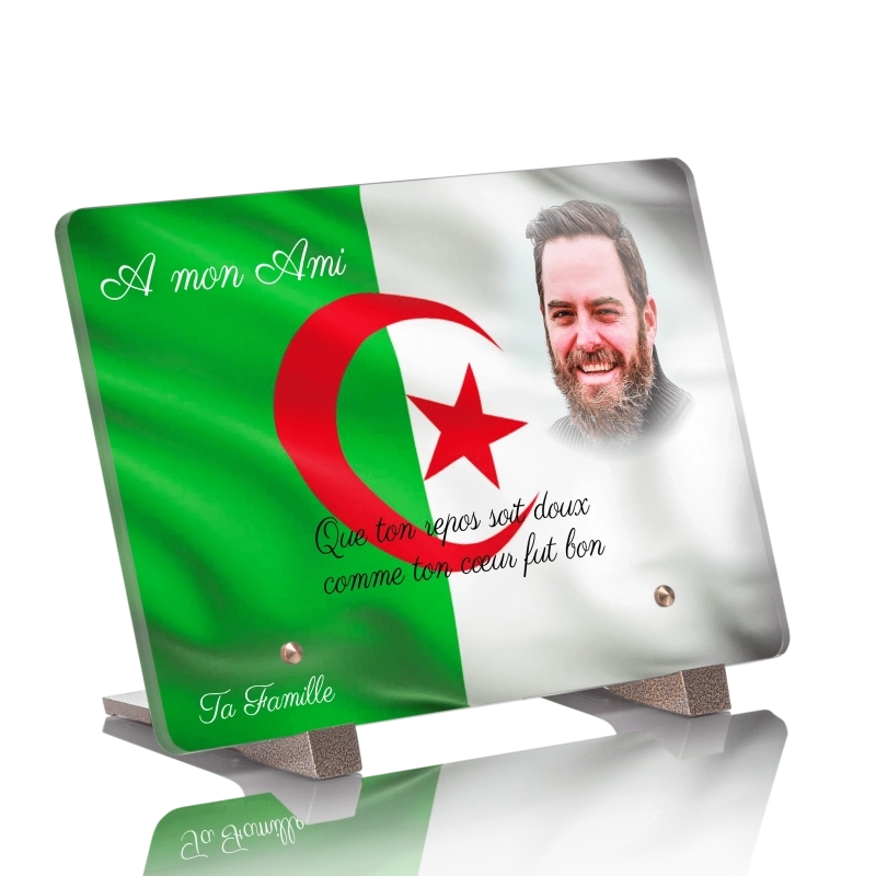 Plaque Funéraire Algérie