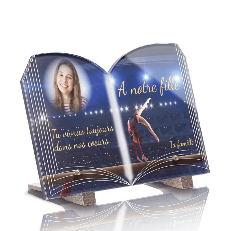 Plaque Funéraire Livre Gymnastique Plaque Funéraire Livre Gymnastique