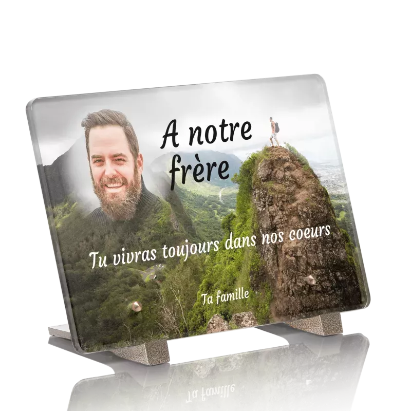 Plaque Funéraire Randonnée Plaque Funéraire Randonnée