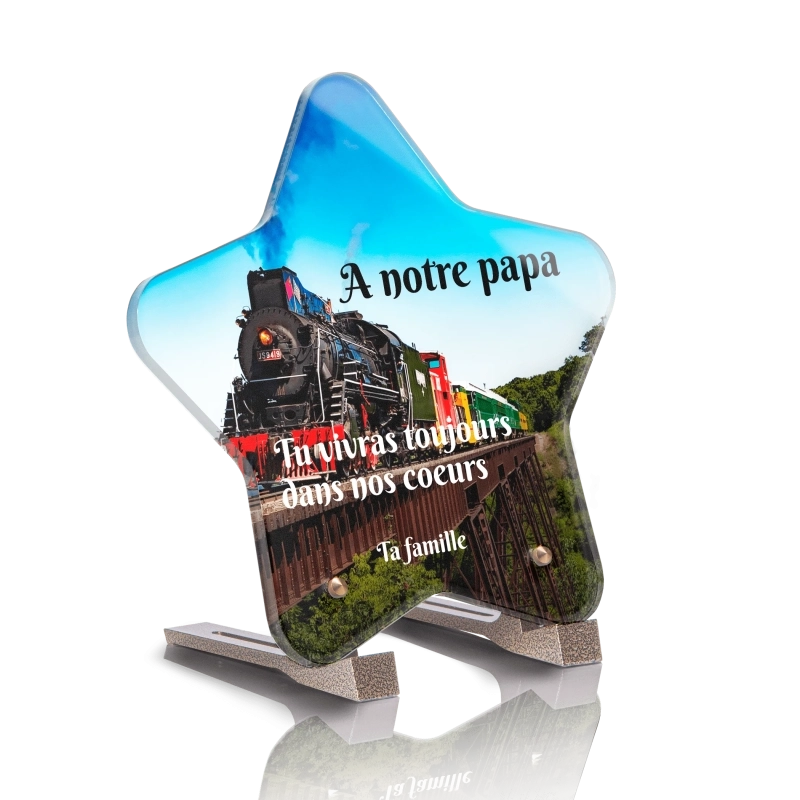 Plaque Funéraire Etoile Train 3 Plaque Funéraire Etoile Train 3