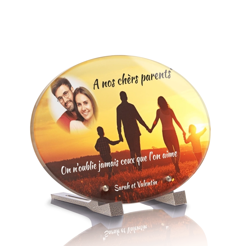 Plaque Funéraire Ovale Famille Parents Plaque Funéraire Ovale Famille Parents
