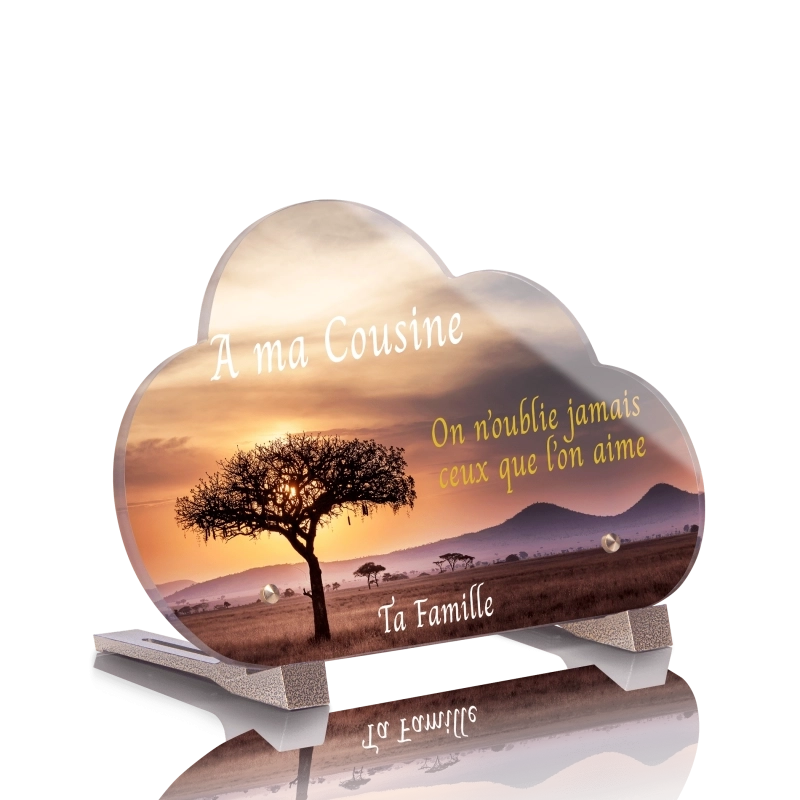 Plaque Funéraire Nuage Afrique Plaque Funéraire Nuage Afrique