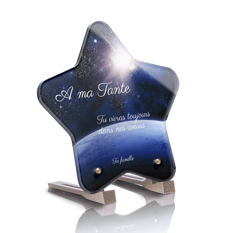 Plaque Funéraire Etoile Galaxie Plaque Funéraire Etoile Galaxie