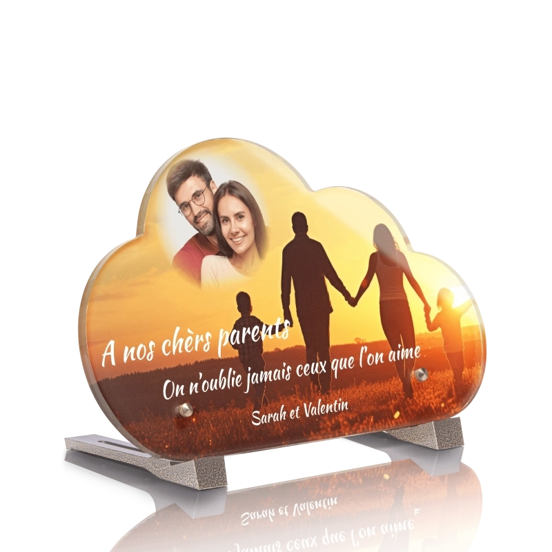 Plaque Funéraire Nuage Famille Parents Plaque Funéraire Nuage Famille Parents