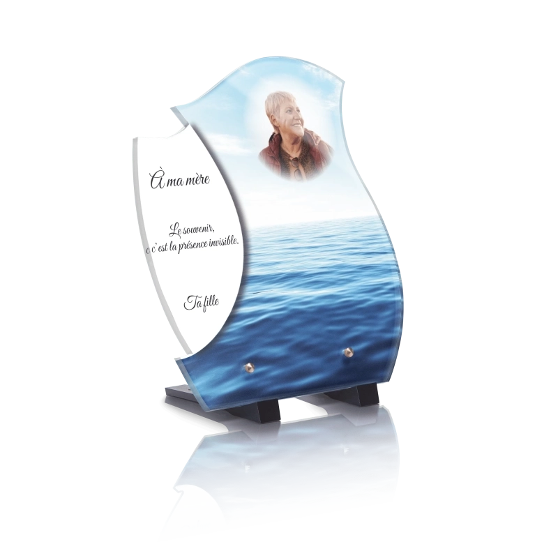 Plaque Funéraire Design Océan Horizon Plaque Funéraire Design Océan Horizon