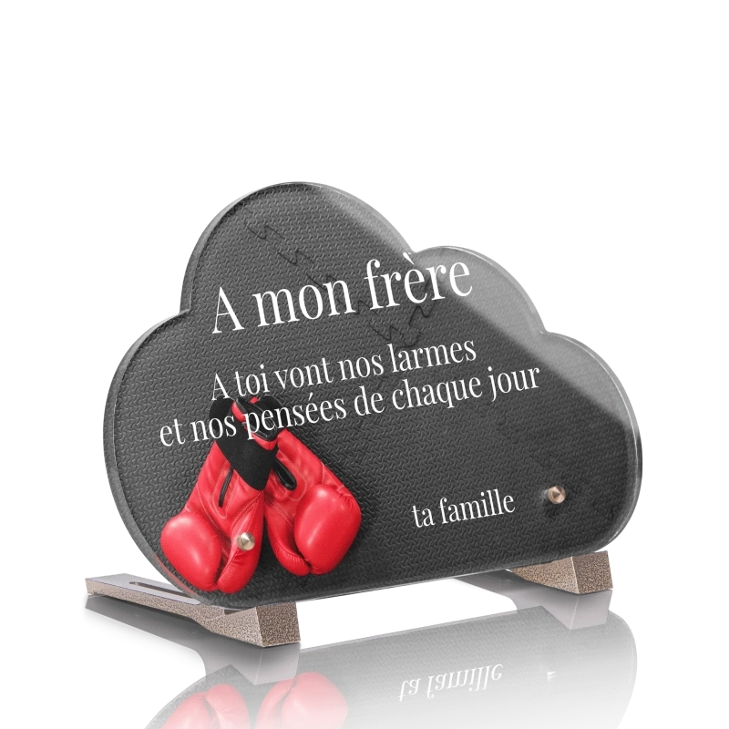 Plaque Funéraire Nuage Boxe Plaque Funéraire Nuage Boxe