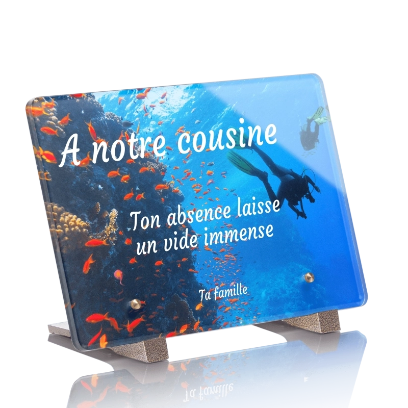Plaque Funéraire Plongée Plaque Funéraire Plongée
